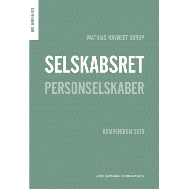 Selskabsret - Kompendium  Personselskaber