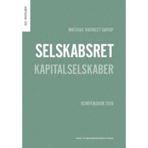 Selskabsret - Kompendium  Kapitalselskaber